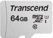 Флеш карта microSDXC 64Gb Class10 Transcend TS64GUSD300S w/o adapter от магазина РЭССИ