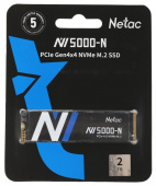 Накопитель SSD Netac PCI-E 4.0 x4 2Tb NT01NV5000N-2T0-E4X NV5000-N M.2 2280 от магазина РЭССИ