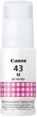 Картридж струйный Canon GI-43M 4680C001 пурпурный (8000стр.) (60мл) для Canon Pixma G640/540 от магазина РЭССИ