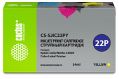 Картридж струйный Cactus CS-SJIC22PY C33S020604 желтый (34мл) для Epson ColorWorks C3500 от магазина РЭССИ