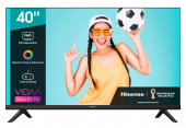 Телевизор LED Hisense 40" 40A4BG Frameless черный FULL HD 60Hz DVB-T DVB-T2 DVB-C DVB-S DVB-S2 WiFi Smart TV (RUS) от магазина РЭССИ