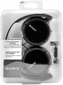 Гарнитура накладные Sony MDR-ZX110AP 1.2м черный проводные оголовье (MDRZX110APBC1E) от магазина РЭССИ