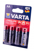 Элемент питания VARTA LONGLIFE MAX POWER 4706 LR6 BL4 от магазина РЭССИ