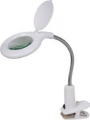 Малая настольная лупа REXANT 3Х + 12Х с подсветкой 60 LED 31-0244 от магазина РЭССИ
