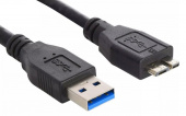 Кабель Buro MK30-AM-0.5 micro USB 3.0 B (m) USB A(m) 0.5м черный от магазина РЭССИ