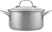 Кастрюля Rondell Asset RDS-1707 4.8л. d=24см (с крышкой) стальной от магазина РЭССИ