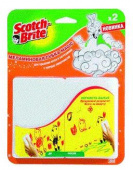 Губка для удаления пятен 3M Scotch-Brite MEL-2 белый меламин (упак: 2шт) (7000041342) от магазина РЭССИ