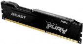 Память DDR3 4Gb 1600MHz Kingston KF316C10BB/4 Fury Beast Black RTL PC3-12800 CL10 DIMM 240-pin 1.5В single rank с радиатором Ret от магазина РЭССИ