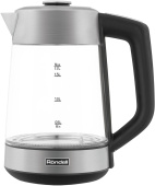 Чайник электрический Rondell RDE-1005 1.7л. 2200Вт корпус: стекло/металл от магазина РЭССИ
