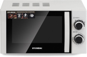 Микроволновая Печь Hyundai HYM-M2043 20л. 700Вт белый/черный от магазина РЭССИ