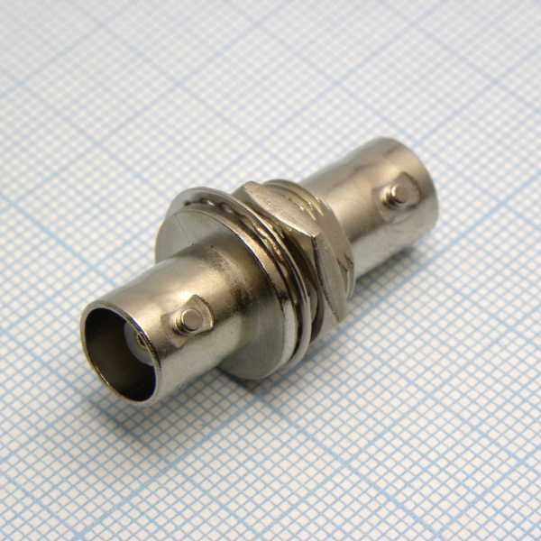 BNC гнездо - BNC гнездо с гайкой от магазина РЭССИ