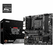 Материнская плата MSI B550M PRO-VDH Soc-AM4 AMD B550 4xDDR4 mATX AC`97 8ch(7.1) GbLAN RAID+VGA+HDMI+DP от магазина РЭССИ