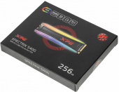 Накопитель SSD A-Data PCI-E 3.0 x4 256Gb AS40G-256GT-C S40G RGB M.2 2280 от магазина РЭССИ