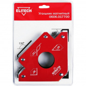 Магнитный угольник Elitech 0606.017700 300гр от магазина РЭССИ