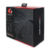 Гарнитура игровая Gembird MHS-G700U черныйUSB звук 7.1 мембрана 53 мм металический корпус съёмный микрофон регулировка громкости отключение микрофона кабель 25 м от магазина РЭССИ