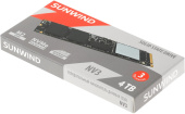 Накопитель SSD SunWind PCIe 3.0 x4 4TB SWSSD004TN3 NV3 M.2 2280 от магазина РЭССИ