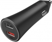 Автомобильное зар./устр. Xiaomi Mi 37W Dual-Port Car Charger 3A+2A 2xUSB универсальное черный (GDS4147GL) от магазина РЭССИ