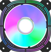 Вентилятор для корпуса Formula Nulight 12BK ARPW Reverse ARGB 120х120x25 черный 4-pin 25.34дБ (NULIGHT 12BK ARPW REVERSE) Ret от магазина РЭССИ