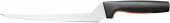 Нож кухонный Fiskars Functional Form 1057540 стальной филейный лезв.216мм прямая заточка черный/оранжевый от магазина РЭССИ