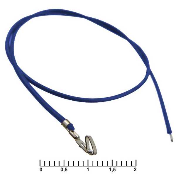 HU 2,54 mm AWG26 0,3m blue от магазина РЭССИ