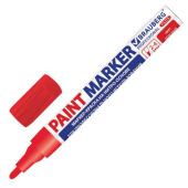 Лаковый маркер-краска BRAUBERG paint marker 4 мм красный professional plus 151446 от магазина РЭССИ