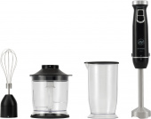 Блендер погружной Hyundai HYB-H3845 1000Вт черный/серебристый от магазина РЭССИ