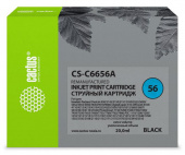 Картридж струйный Cactus CS-C6656A №56 черный (20мл) для HP 450/5145/5150/5151/5550/5552/5650/5652/5655/585 от магазина РЭССИ