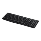 Клавиатура Logitech K270 черный/белый USB беспроводная Multimedia (920-003058) от магазина РЭССИ