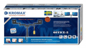 Кронштейн для мониторов ЖК Kromax OFFICE-3 серый 15"-32" макс.12кг настольный поворот и наклон от магазина РЭССИ