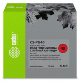 Картридж струйный Cactus CS-PG40 CS-PG40 PG-40 черный (18мл) для Canon Pixma MP150/MP160/MP170/MP180/MP210/MP220/MP450/MP460/MP470/iP1200/iP1300/iP1600/iP1700/iP1800/iP190 от магазина РЭССИ