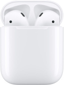 Гарнитура вкладыши Apple AirPods 2 A2032,A2031,A1602 белый беспроводные bluetooth в ушной раковине (MV7N2ZM/A) от магазина РЭССИ