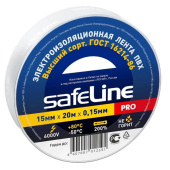 Изолента Safeline 15/20 белый 9363 от магазина РЭССИ