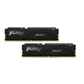Память DDR5 2x8GB 5200MHz Kingston KF552C36BBEK2-16 Fury Beast Black Expo RTL Gaming PC5-41600 CL36 DIMM 288-pin 1.25В kit single rank с радиатором Ret от магазина РЭССИ