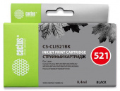 Картридж струйный Cactus CS-CLI521BK черный (8.4мл) для Canon Pixma MP540/MP550/MP620/MP630/MP640/MP660/MP980/MP990/iP3600/iP4600/iP4700/MX860 от магазина РЭССИ