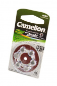 Элемент питания Camelion Zinc-Air A312-BP6(0% Hg) BL6 от магазина РЭССИ