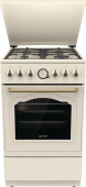 Плита Газовая Gorenje GGI5BCLI бежевый (металлическая крышка) реш.чугун от магазина РЭССИ
