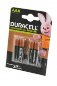 Аккумулятор DURACELL HR03 AAA 900мАч уже заряжены BL4 от магазина РЭССИ