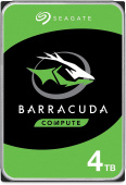 Жесткий диск Seagate SATA-III 4Tb ST4000DM004 Barracuda (5400rpm) 256Mb 3.5" от магазина РЭССИ