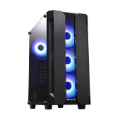 Корпус Chieftec Hunter черный без БП ATX 4x120mm 4x140mm 2xUSB3.1 audio bott PSU от магазина РЭССИ