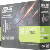 Видеокарта Asus PCI-E GT1030-2G-BRK NVIDIA GeForce GT 1030 2048Mb 64 GDDR5 1228/6008 HDMIx1 DPx1 HDCP Ret low profile от магазина РЭССИ