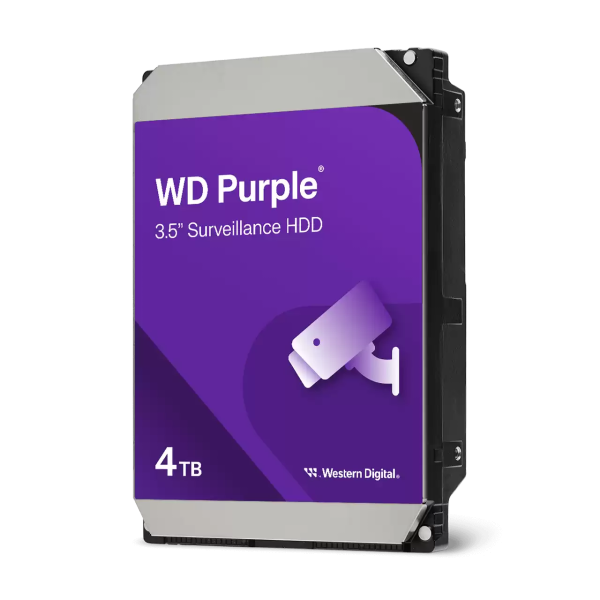 Жесткий диск 3.5'' 4 ТБ Purple, SATAIII, 5400 об/мин, 256 МБ от магазина РЭССИ