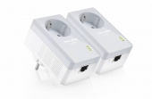 Сетевой адаптер Powerline TP-Link TL-PA4010P KIT AV600 Fast Ethernet от магазина РЭССИ