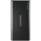 Мобильный аккумулятор Canyon PB-108 10000mAh 2.1A черный (CNE-CPB1008B) от магазина РЭССИ