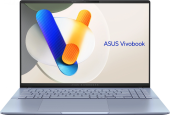 Ноутбук Asus Vivobook S 16 OLED S5606MA-MX036W Core Ultra 7 155H 16Gb SSD1Tb Intel Arc 16" OLED 3.2K (3200x2000) Windows 11 Home lt.blue WiFi BT Cam (90NB12E1-M004W0) от магазина РЭССИ