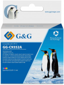 Картридж струйный G&G GG-C9352A многоцветный (11.4мл) для HP DJ 3920/3940/D1360/D1460/D1470/D1560/D2330/D2360/D2430/D2460/F370/F375/F380/F2180/F2187/F2224/F2280/F2290/F4140/F4172/F4180/F4190 от магазина РЭССИ