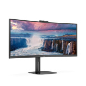 Монитор AOC 34" Gaming CU34V5CW черный VA LED 1ms 21:9 HDMI M/M Cam матовая HAS Piv 300cd 178гр/178гр 3440x1440 100Hz FreeSync DP 2K USB 9.43кг от магазина РЭССИ