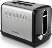 Тостер Gorenje T1100CLBK 860Вт черный от магазина РЭССИ