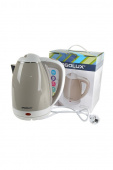 Чайник ERGOLUX ELX-KS02-C18 электрический, белый с бежевым BL1 от магазина РЭССИ