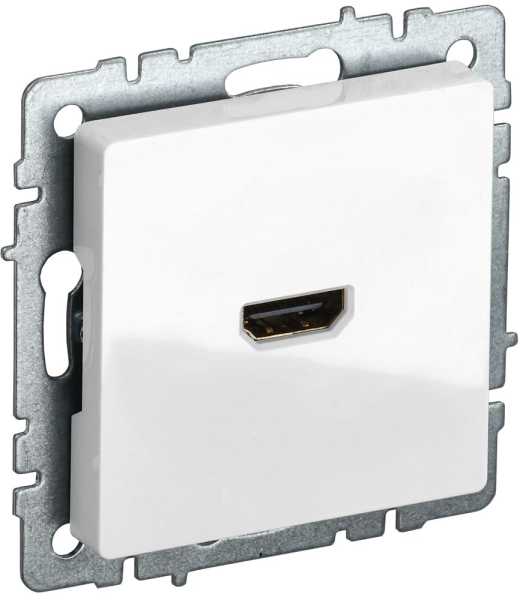 BRITE Розетка HDMI РHDMI-0-БрБ белый IEK от магазина РЭССИ