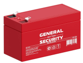 Аккумуляторы GS1.2-12 GENERAL SECURITY от магазина РЭССИ